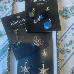 #13 Charms Bundle blue and gold charms